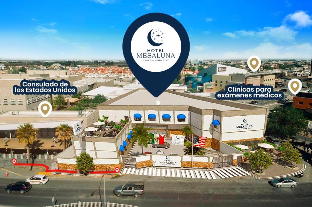 Hotel Mesaluna Short & Long Stay 시우다드 후아레스 외부 사진